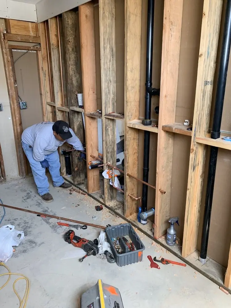 Commercial rough-in plumbing for Gas Line Repair in Charleston Park